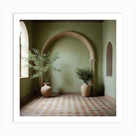 Arches Stock Videos & Royalty-Free Footage 4 Art Print