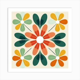 Floral Pattern 4 Art Print