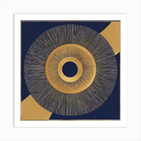 An Abstract Sun One Art 12 Art Print