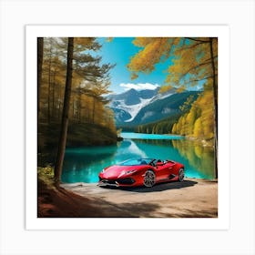 Lamborghini 91 Art Print