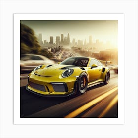 Porsche 911 Gt3 Art Print