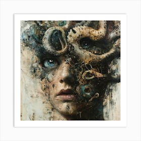 Octopus Head Art Print