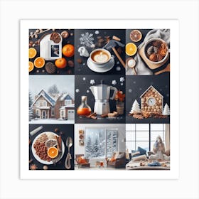 Winter Home Decor Art Print