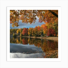 Autumn Leaves Art Print