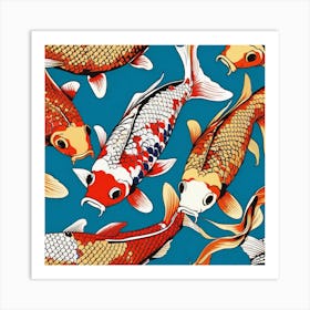 Koi Fish 10 Art Print