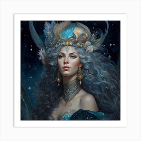 Mermaid 8 Art Print