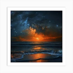 Starry Night 1 Art Print