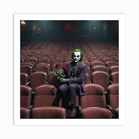 Joker In The Auditorium Art Print