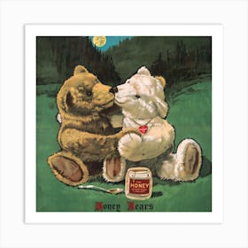Teddy Bears Picnic Art Print
