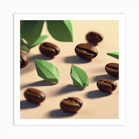 Coffee Beans 80 Art Print