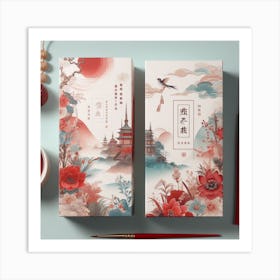 Chinese Tea Packaging Art Print