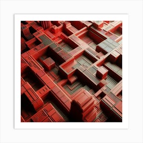 Abstract City 1 Art Print