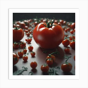 Red Tomatoes 15 Art Print