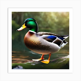 Mallard Duck Art Print