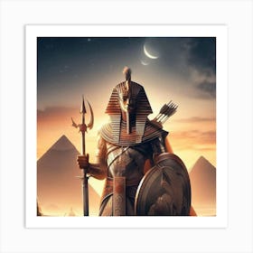 Egyptian Warrior 1 Art Print