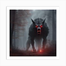 Werewolf Art Print