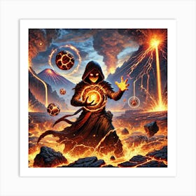 Nerys Child Geothermal Mastery Converted Art Print