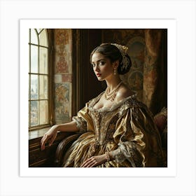 Renaissance Woman Art Print