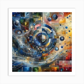 Abstract Painting 8 Art Print