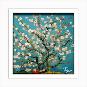 Almond Blossoms Art Print