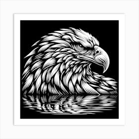 Eagle Head 1 Art Print