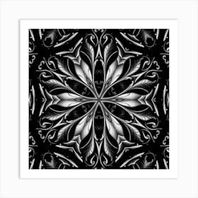 Abstract Floral Pattern 7 Poster