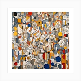 Abstract Painting 17 Art Print