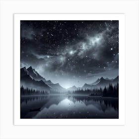 Night Sky 2 Art Print