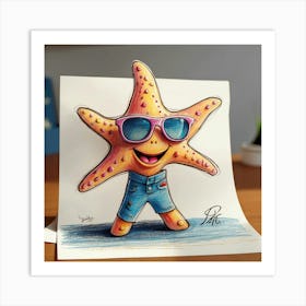 Starfish 2 Art Print