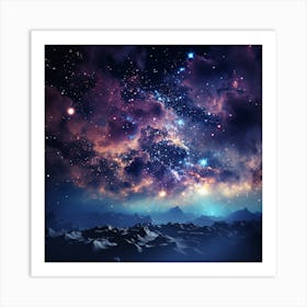 Nebula Art Print