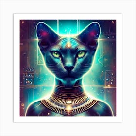 Bastet Art Print