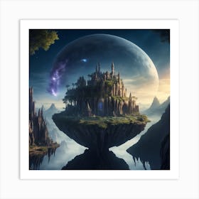 Fantasy Castle Art Print