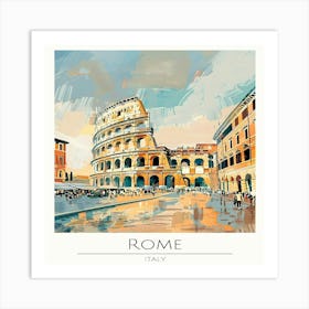 Rome a Art Print