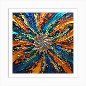 Abstract Painting 12 Art Print