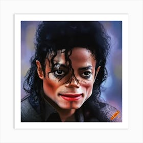Craiyon 151725 Michael Jackson Art Print