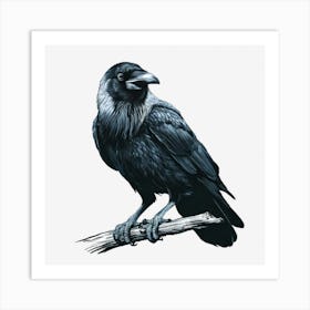 Raven Art Print