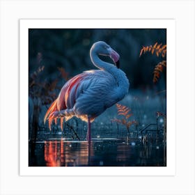 Flamingo 6 Art Print