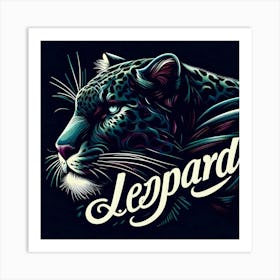 Leopard Art Print