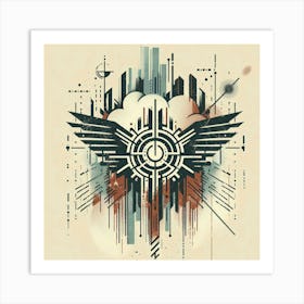 Futuristic Art Art Print