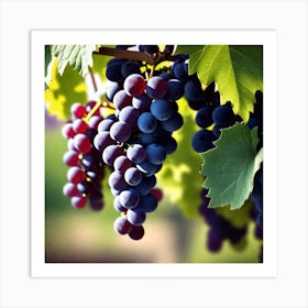 Grapes On The Vine 44 Art Print