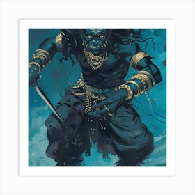 Lord Shiva 9 Art Print