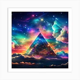 Sierpiński's Pyramid Art Print