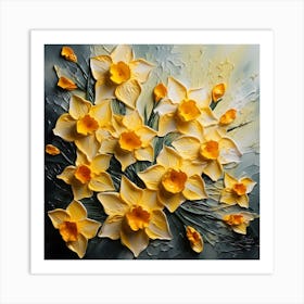 Daffodils 33 Art Print