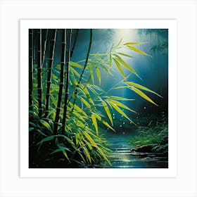 Bamboo Forest 1 Art Print