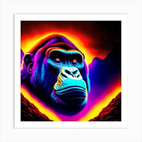 Gorilla Art Print