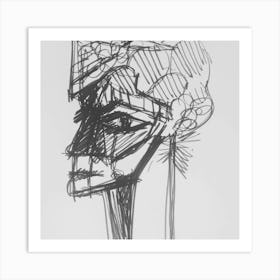 Head Of A Woman 1 Art Print