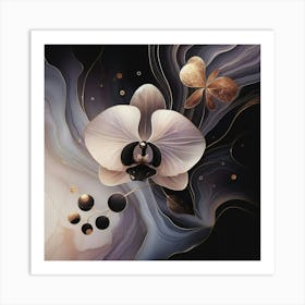 Orchid Canvas Print Art Print