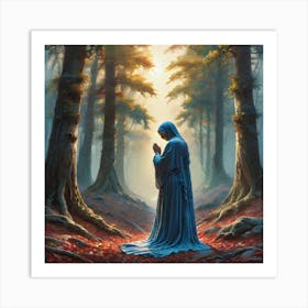 Virgin Of The Woods Art Print