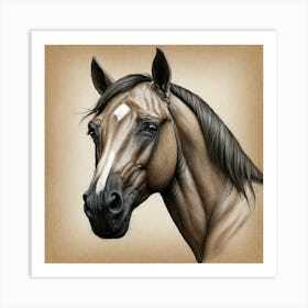 Horse Head 1 Art Print
