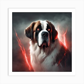 Ghost Dog Art Print